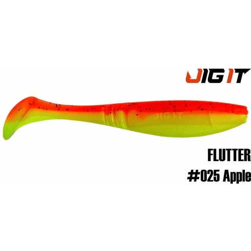 Приманка Силиконовая Jig It Flutter 6 (152 мм) #025 APPLE Squid