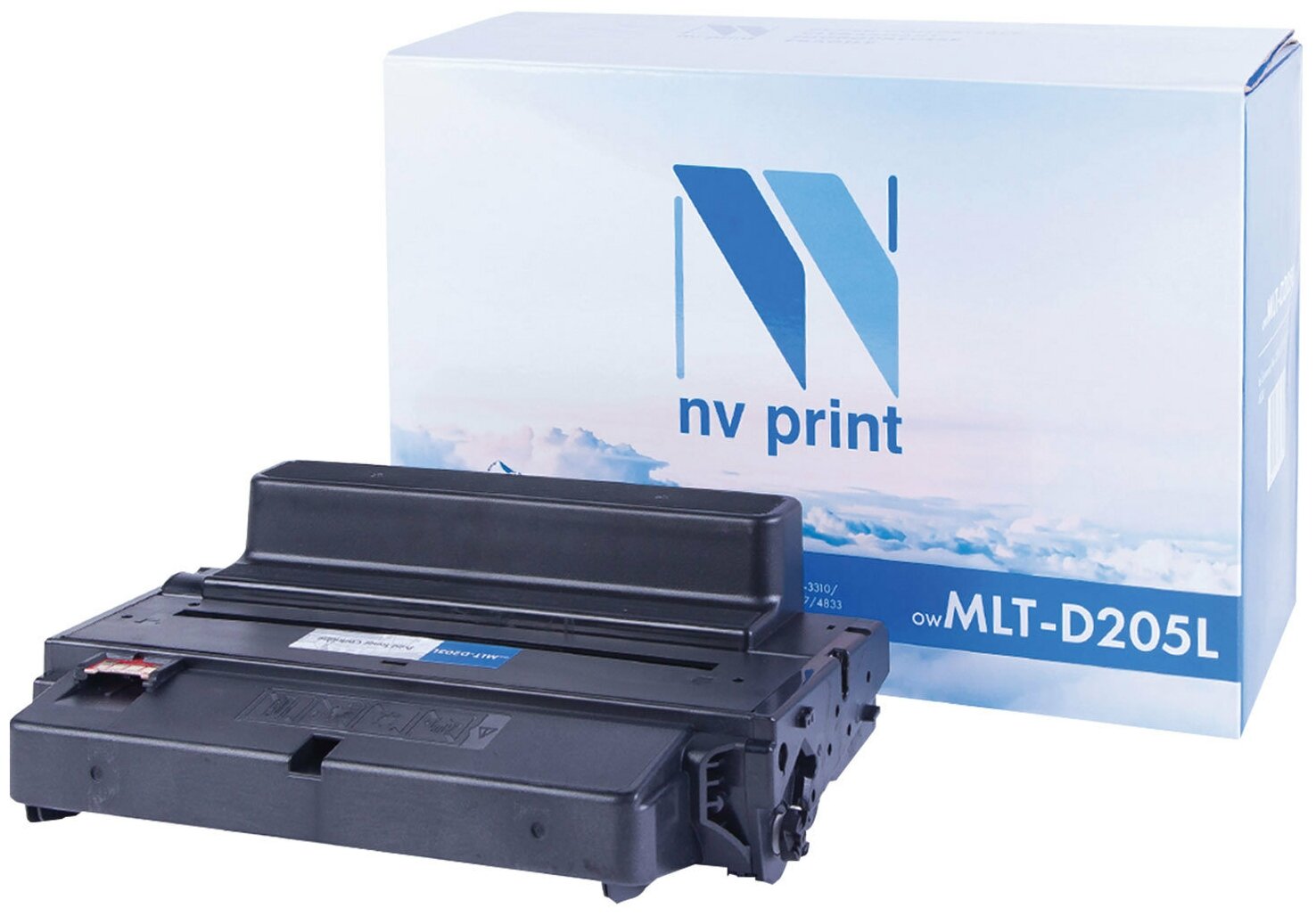Картридж для лазерных принтеров NV PRINT Samsung ML-3310ND, 3710D, SCX4833FD, 5000 стр NV-MLT-D205L