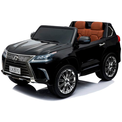 детский электромобиль lexus lx570 4wd mp4 dk lx570 white mp4 dk lx570 white mp4 Детский электромобиль Lexus LX570 4WD MP3 - DK-LX570-BLACK-PAINT