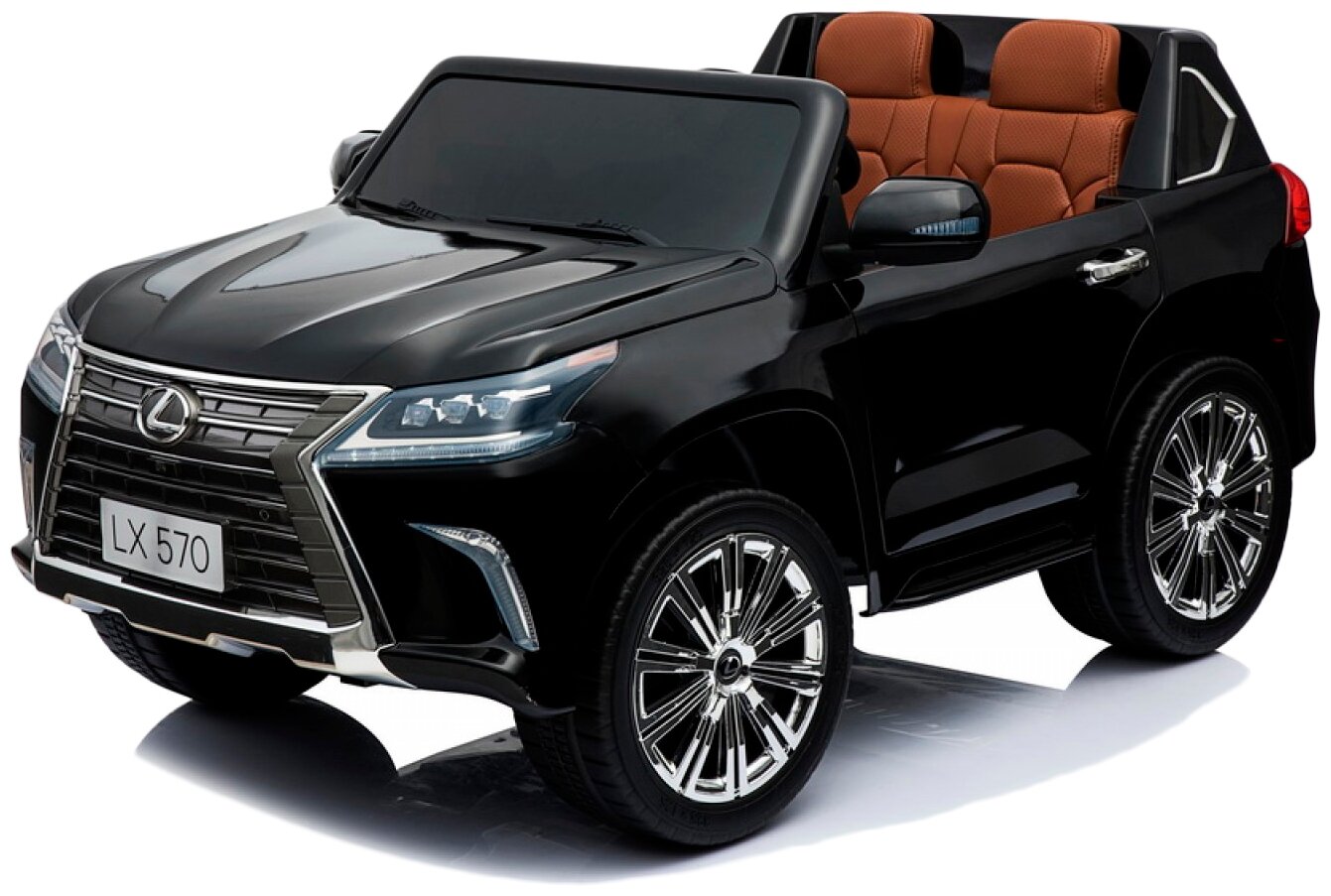 Детский электромобиль Lexus LX570 4WD MP3 - DK-LX570-BLACK-PAINT