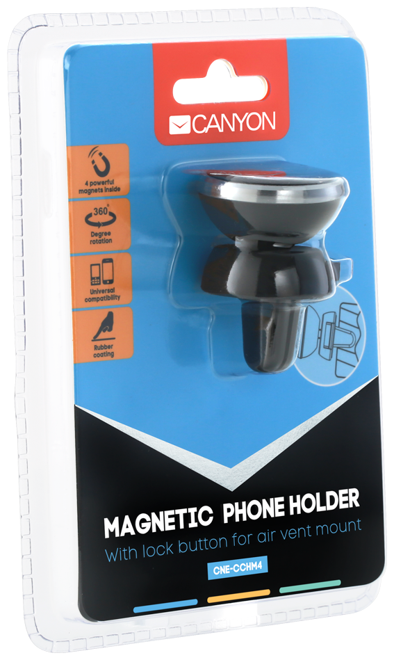 Держатель автомобильный Canyon Car Holder magnetic suction function (CNE-CCHM4) - фото №3