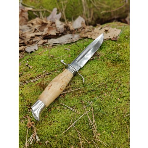Нож Финка НКВД карельская береза 95х18 нож тундра сталь 95х18 карельская береза