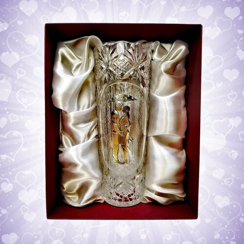 Хрустальная ваза Хрустальная свадьба