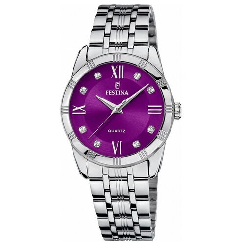 Наручные часы FESTINA Mademoiselle, красный, фиолетовый