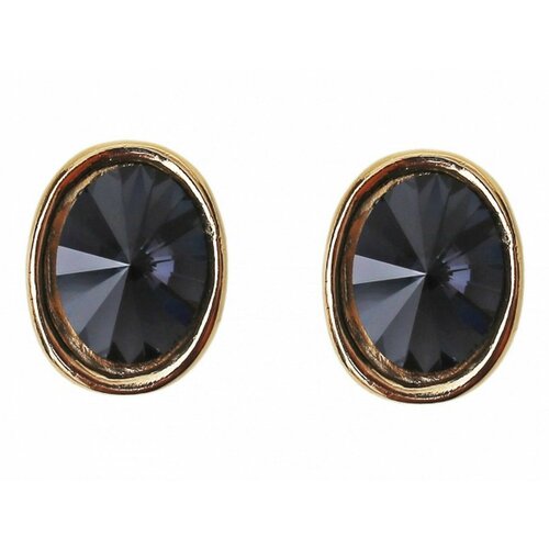 Серьги пусеты Le Petit Bijou, черный