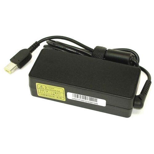 фото Блок питания (сетевой адаптер) для ноутбуков lenovo 20v 2.25a rectangle 45w oem iqzip