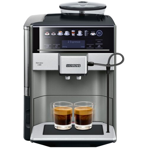 Кофемашина Siemens TE655203RW EQ.6 plus s500, черный