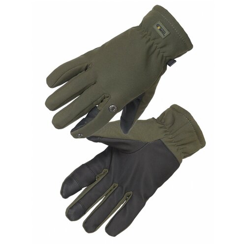 фото Перчатки тактические нейлоновые gongtex 3m-thinsulate tactical gloves для влажной и холодной погоды арт cglv-0002t, цвет олива (olive)-m