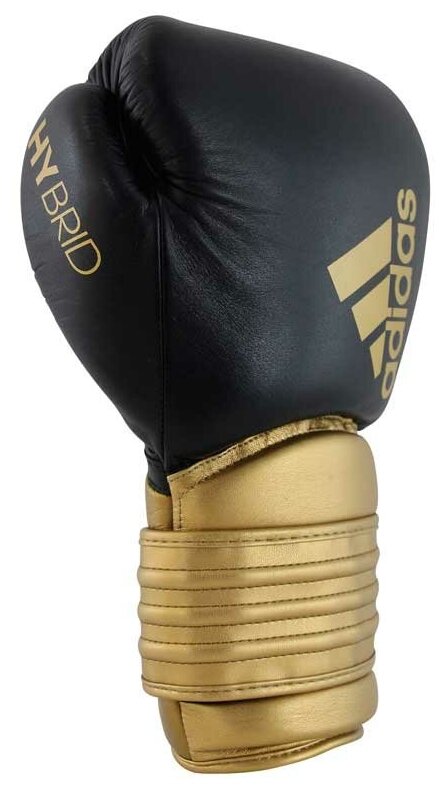 Перчатки боксерские Hybrid 300 черно-золотые (вес 12 унций)