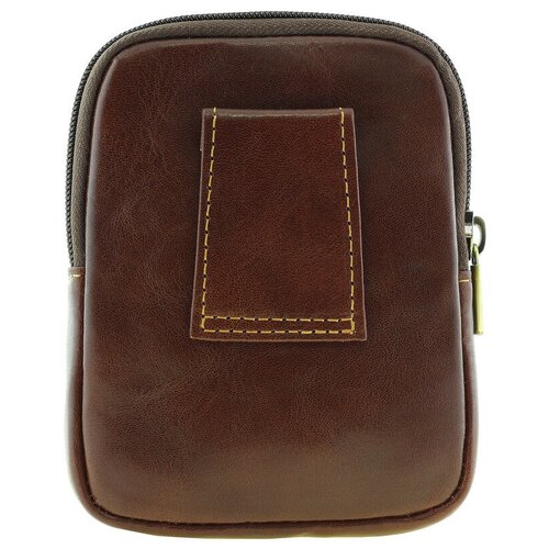 фото Сумка на пояс tony perotti vernazza, мужская, натуральная кожа, коричневый, 270056/2