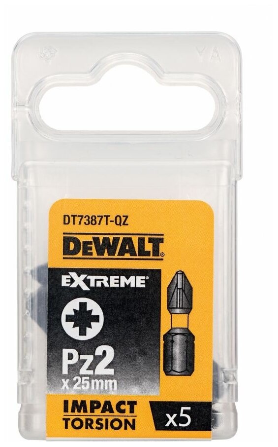 Набор бит DeWALT DT7387T-QZ, 5 предм.