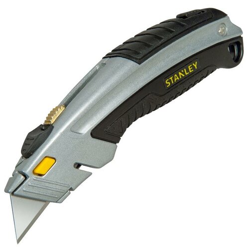 Монтажный нож STANLEY DynaGrip 0-10-788, 19 мм нож stanley dynagrip quick change knife 0 10 788 с выдвижным лезвием