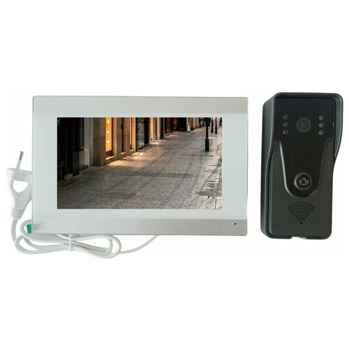 Комплект WiFi видеодомофона Смарт Страж КИТ-1 1080P/2Mpix FHD для дома, квартиры, офиса, Tuya/Smart Life