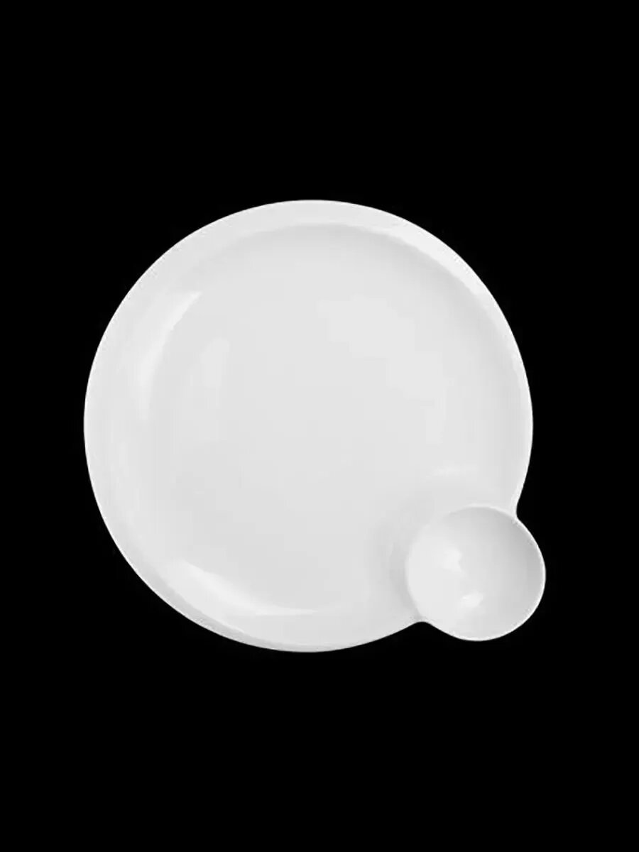 Тарелка для завтрака Chan Wave Classic, фарфор, 27,5x см