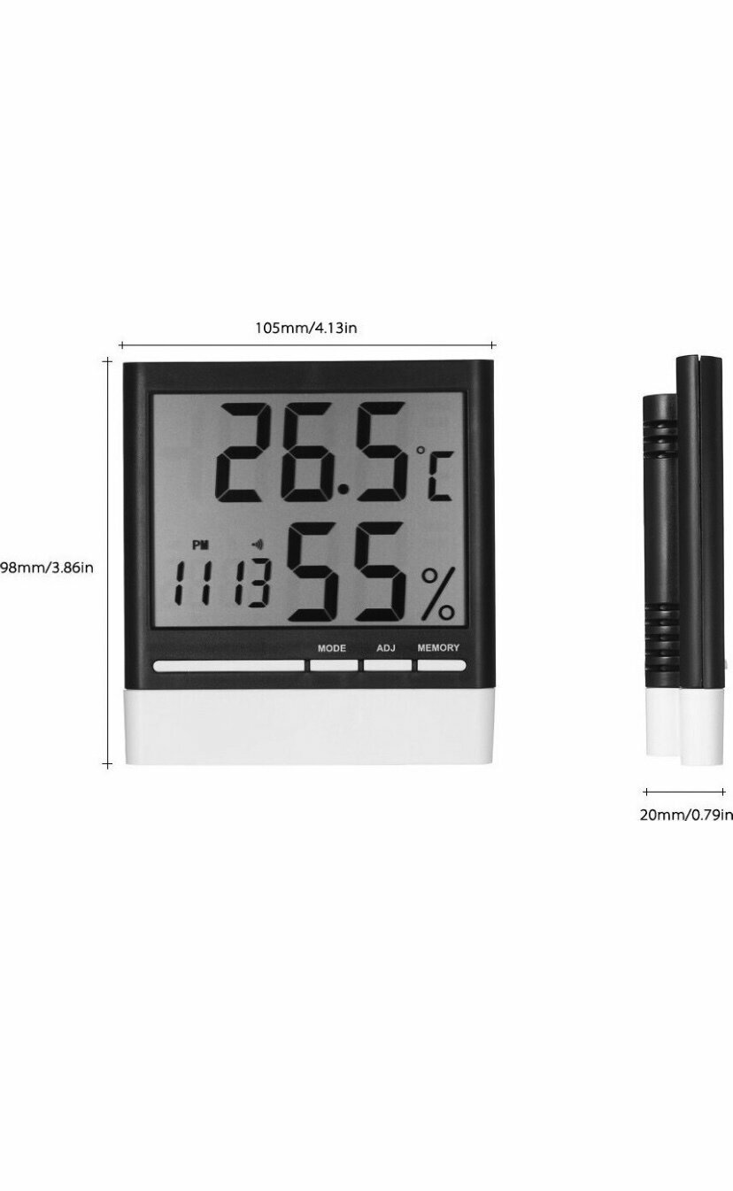 Метеостанция Kromatech CX-318, с часами - фотография № 2