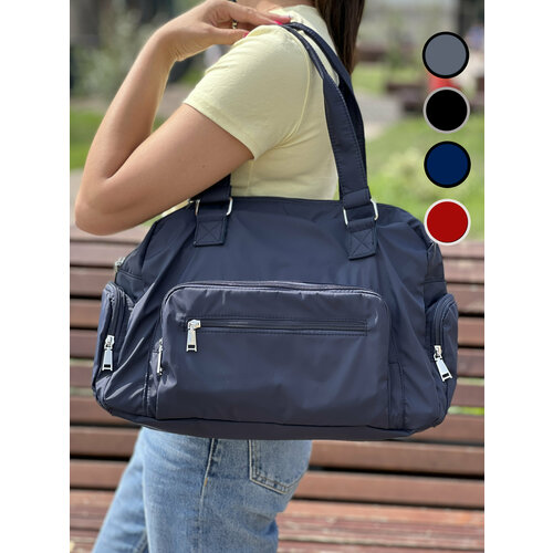 фото Сумка тоут , синий нет бренда