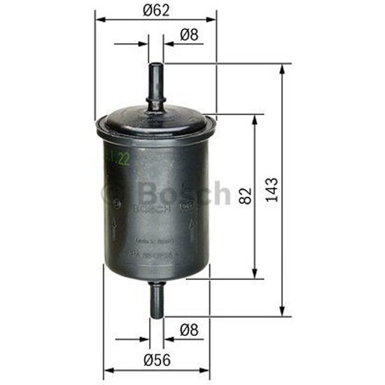 Фильтр топливный Bosch 0450902161 (F2161)