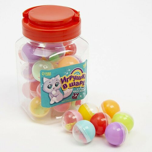 Игрушка в шаре Котик микс 9135332 66₽