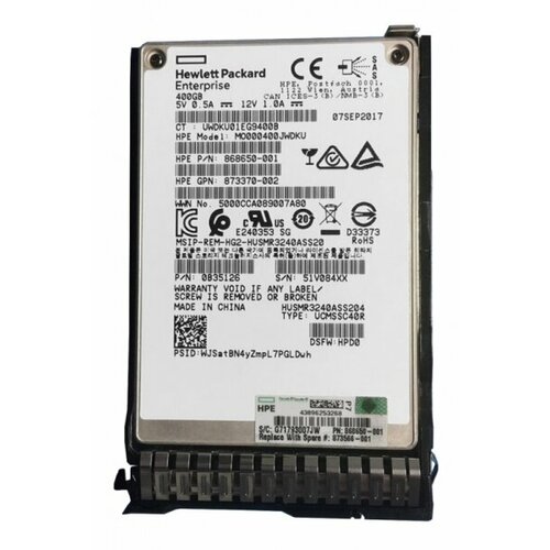 Жесткий диск HP 762259-B21 400Gb SAS 2,5 SSD