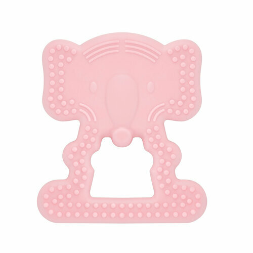 Прорезыватель для зубов BabyJem Elephant Pink 628