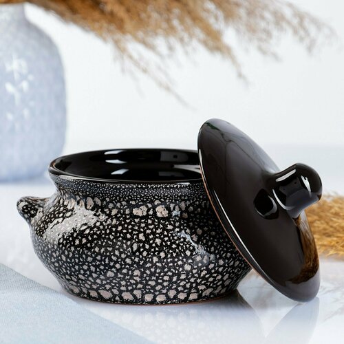 Горшок для запекания, объём 0,5л