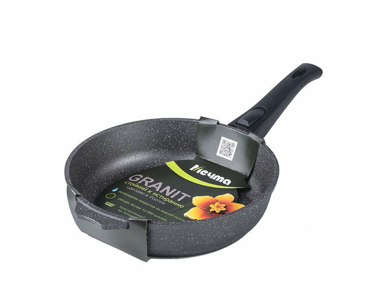 фото Сковорода 28 см съем ручка "Гранит" мечта /028701