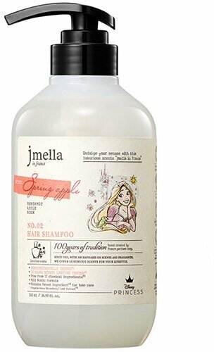 фото Шампунь Jmella Парфюмированный шампунь для всех типов волос / In France Sparkling Rose Hair Shampoo 500 мл