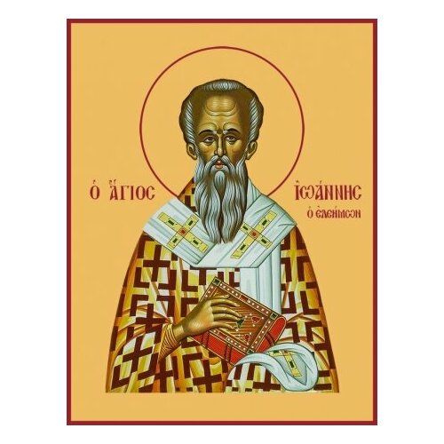 Иоанн Милостивый Патриарх Александрийский святитель, икона (арт.00718)
