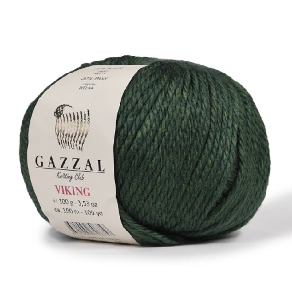 Пряжа GAZZAL VIKING Цвет.4005 - фото №1