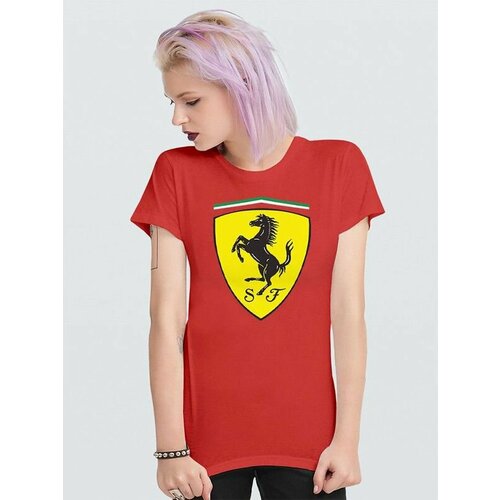 фото Футболка design heroes, размер s, красный