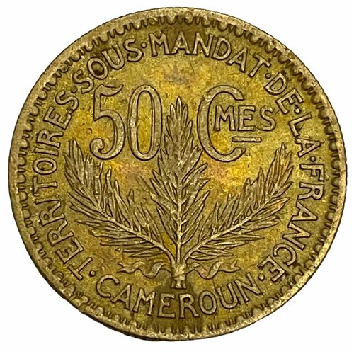 Французский Камерун 50 сантимов 1925 г. (3)