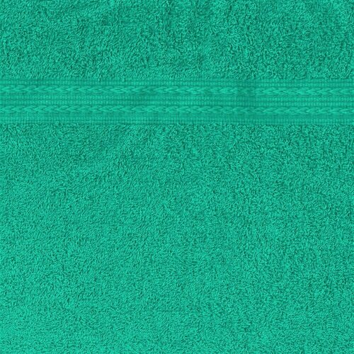 Полотенце махровое Вышний Волочек изумрудный (пл.375) 70х130
