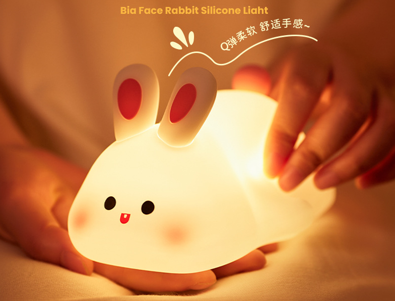 "Кролик-ночник" - перезаряжаемый светильник для детской