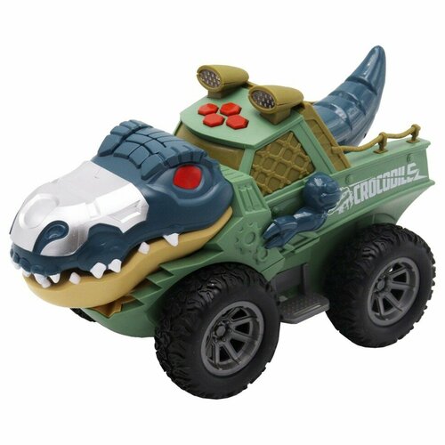 Машинка Funky Toys Крокодил Синий FT0735700 машинка lanson toys эвакуатор световые и звуковые эффекты