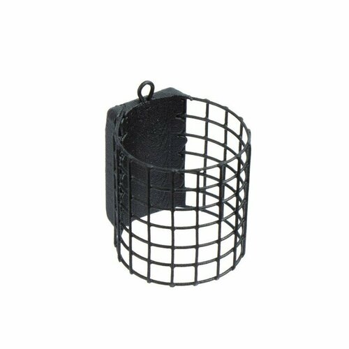 фото Груз-кормушка металлическая x-feeder me submarine m grid, цвет matt black, 80 г, 35 мл