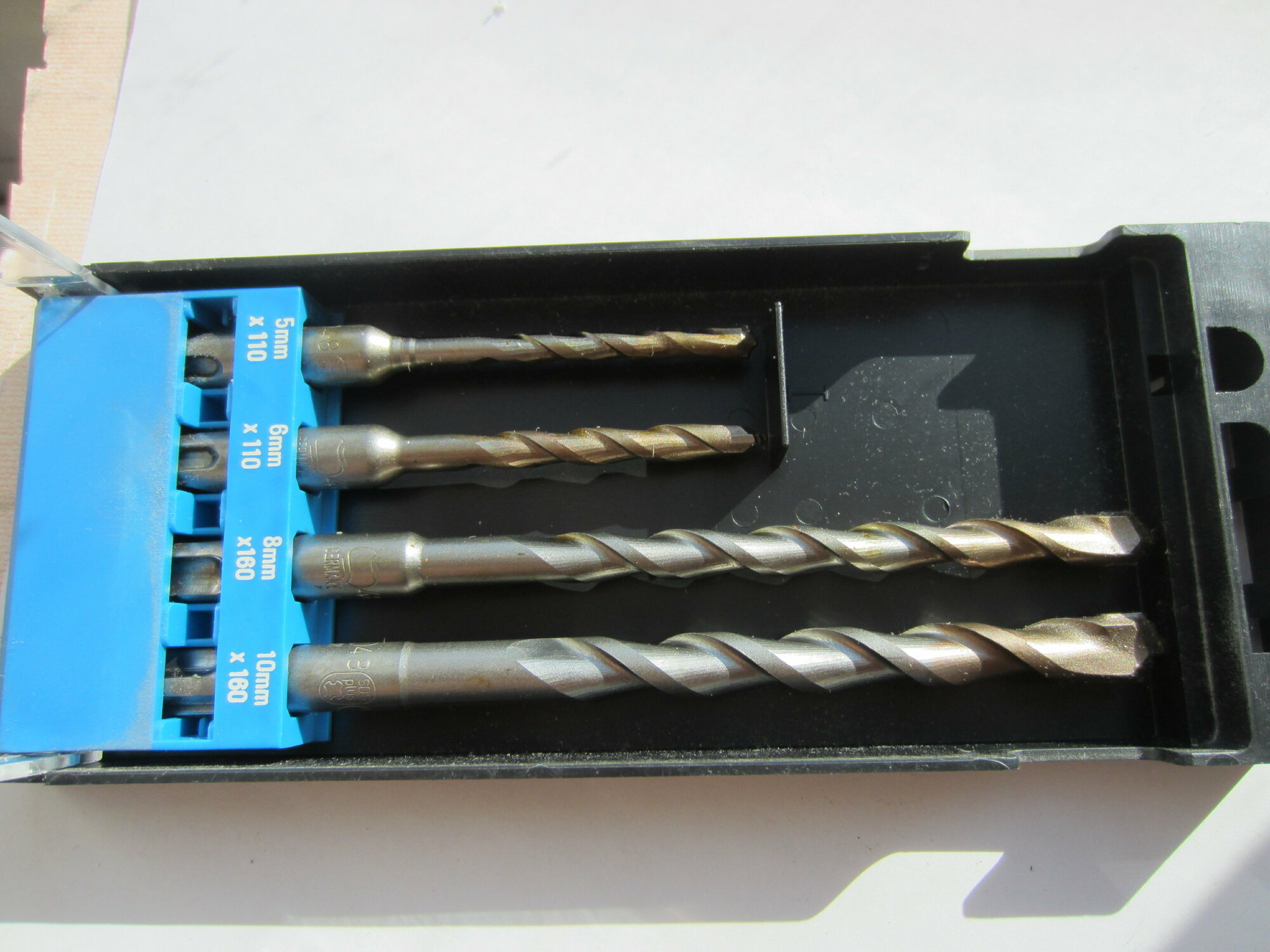 Набор буров SDS+ по бетону 4шт