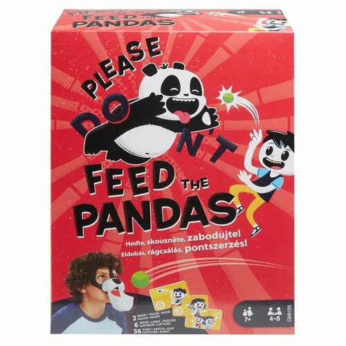 Настольная игра Mattel Покорми панду настольные игры mattel игра настольная покорми панду