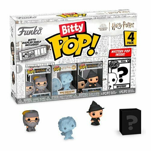 Набор фигурок Funko Bitty POP: Harry Potter - Albus Dumbledore, 4 шт брелок harry potter albus dumbledore