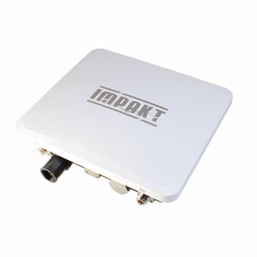 Наружная двухдиапазонная точка доступа высокой мощности IMPAKT Wi-Fi 5 - 2.4 ГГц / 5 ГГц - 1,167 Гбит/с точка доступа ubiquiti bullet 5ac ip67 bulletac ip67 2 4 ghz 5 ghz a n ac b g n поддержка poe