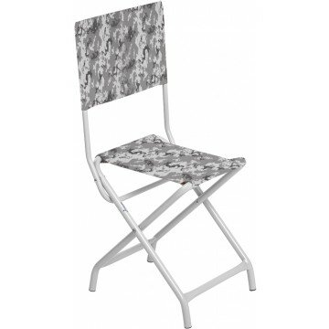 фото Кресла, стулья, шезлонги Тонар Стульчик рыболова со спинкой КМФ цифра СР-400C (T-FC-400S-DG) TONAR