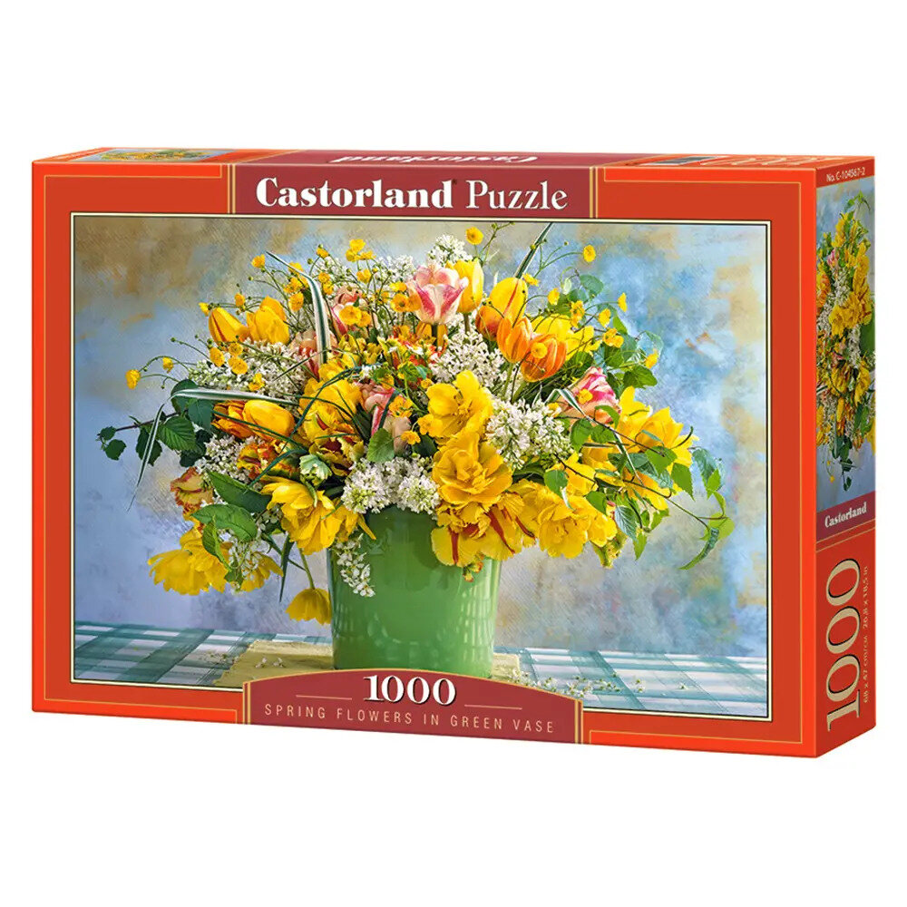 Puzzle-1000. Желтые тюльпаны (C-104567) Castorland - фото №3