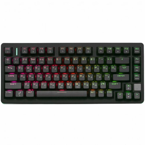 Клавиатура игровая компьютерная проводная беспроводная механическая ARDOR GAMING Red клавиш - 81 Bluetooth USB радиоканал черная ARDOR GAMING Red 1 шт 1349000₽