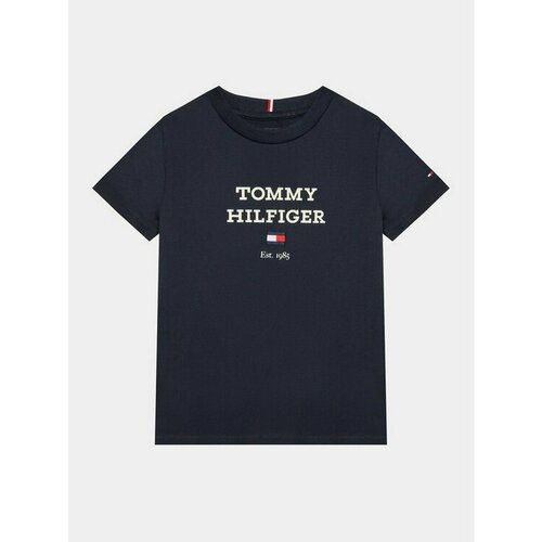 Футболка TOMMY HILFIGER, размер 7Y [METY], синий