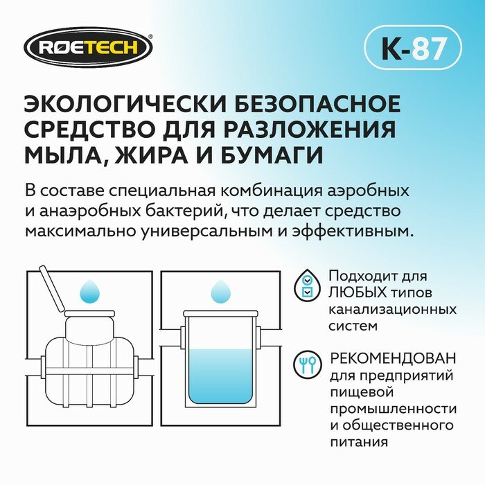 Растворитель мыла, жира, бумаги ROETECH K-87, 946мл - фото №13