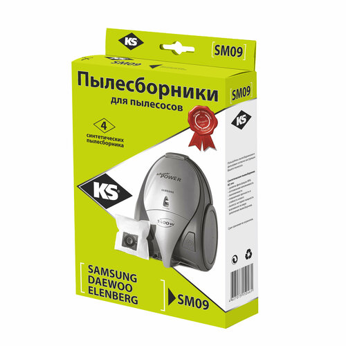 Пылесборники синтетические SM-09 для SAMSUNG; упаковка 4шт. tsc p1080puvcv