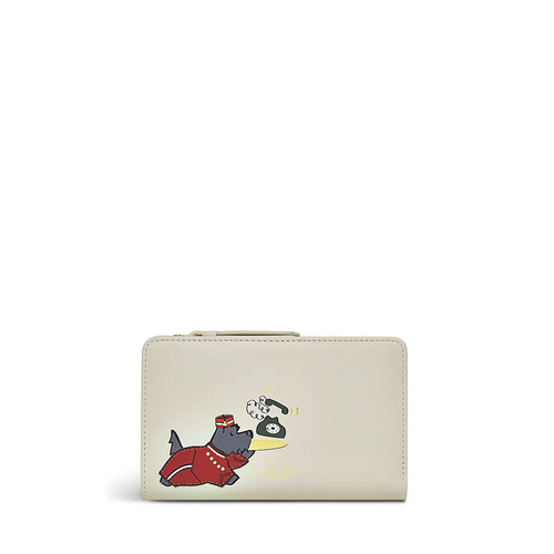 Кошелек Radley, фактура гладкая, бежевый