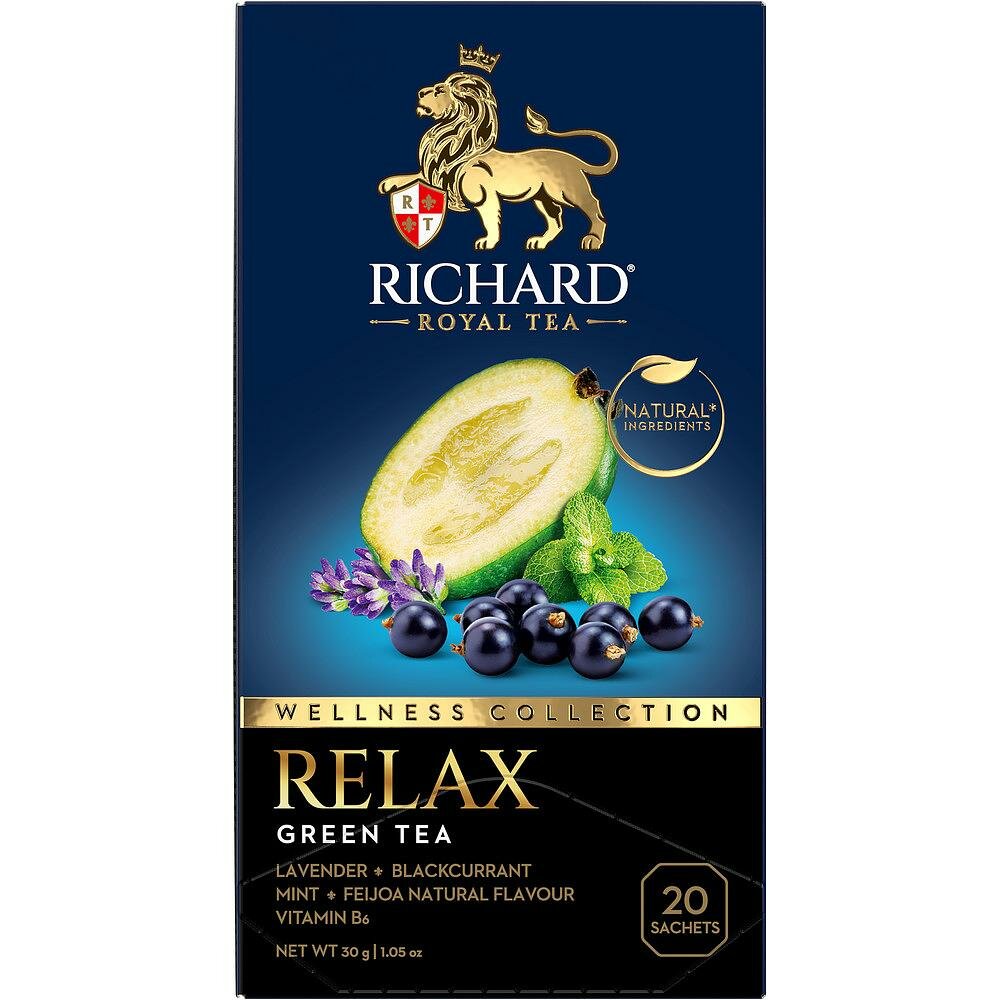 Чай зеленый RICHARD Relax, 30г - фотография № 12