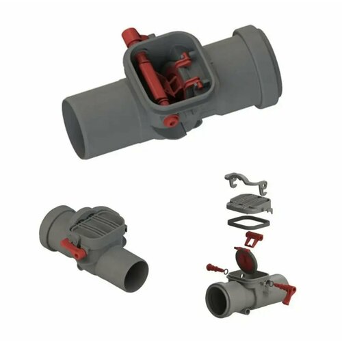 Канализационный обратный клапан 40 мм для канализации обратный клапан для канализации 110 мм канализационный