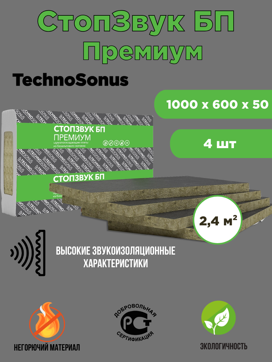 Звукоизоляция TECHNOSONUS