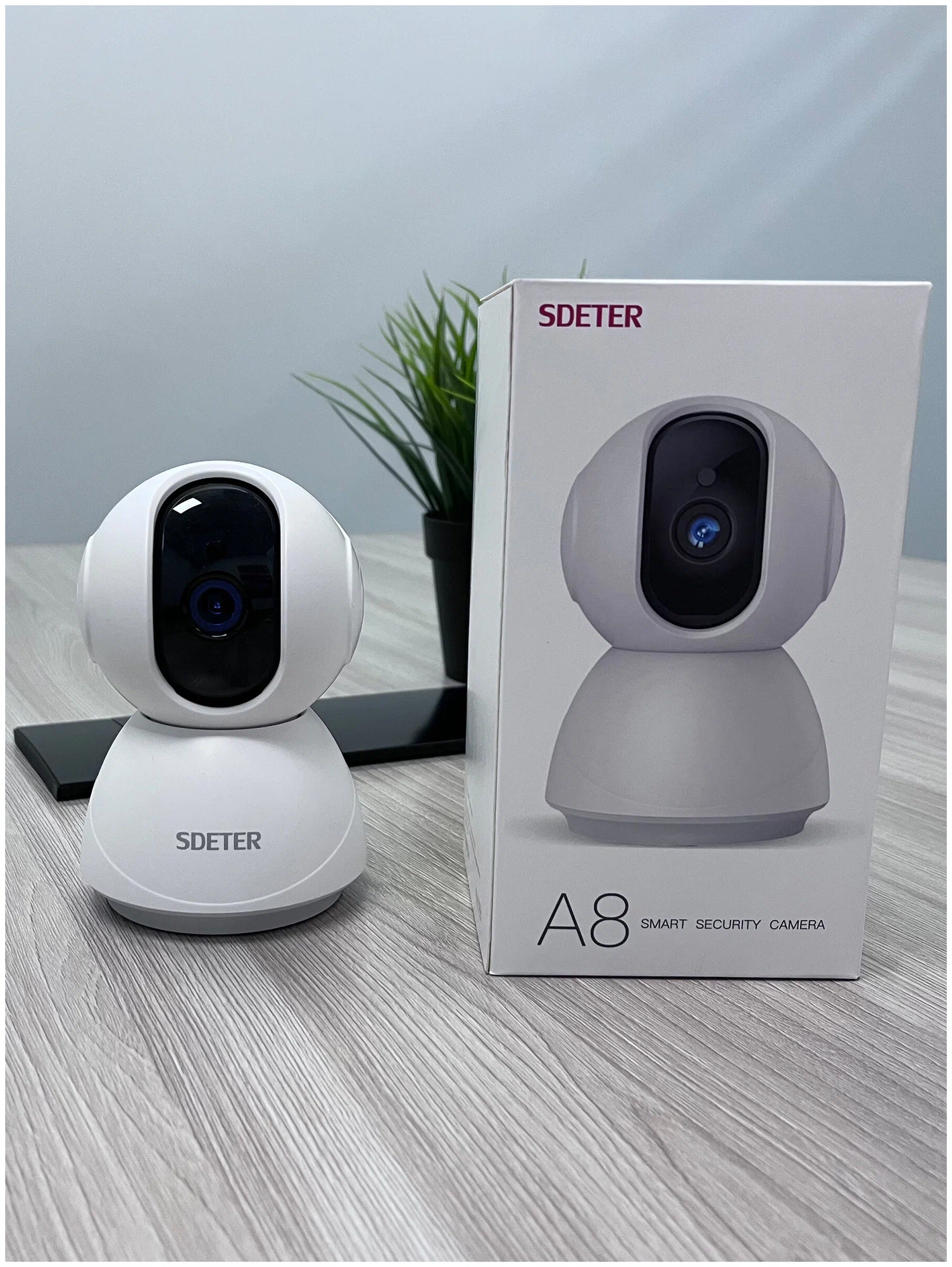 Беспроводная камера видеонаблюдения Sdeter с датчиком движения и режимом ночного видения